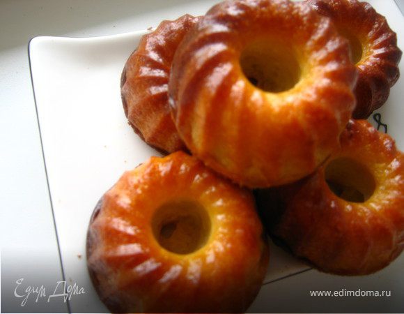 Мягкое карамельное печенье "Канеле"