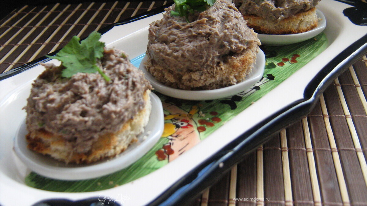 Грибной паштет