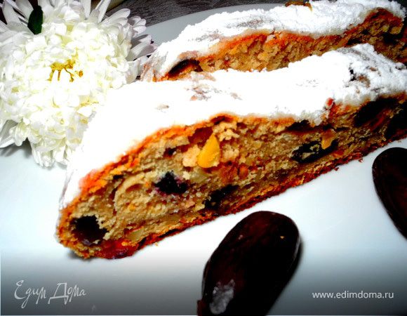 Нежный творожный штоллен 