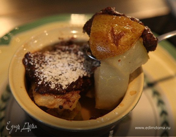 Хрустящие шоколадные груши Хрустящие шоколадные груши