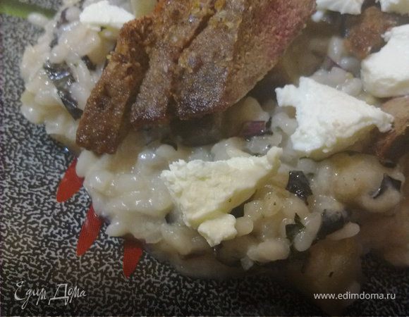 Овощное ризотто и печень Овощное ризотто и печень