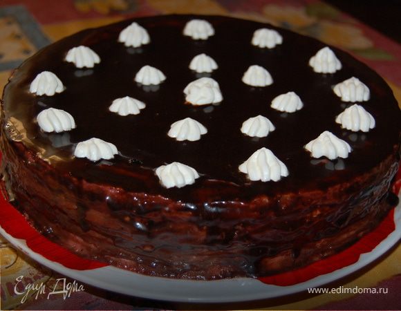 Творожный торт с клубникой