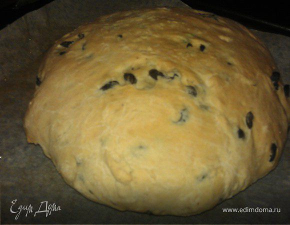 Домашний хлеб с маслинами Домашний хлеб с маслинами