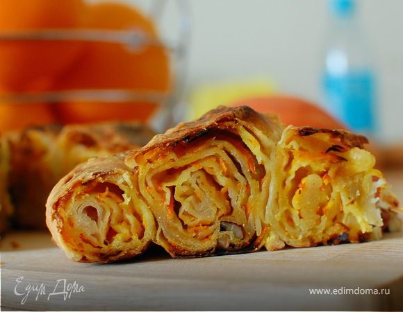 Фулто с тыквой и орехами. Фулто с тыквой и орехами.