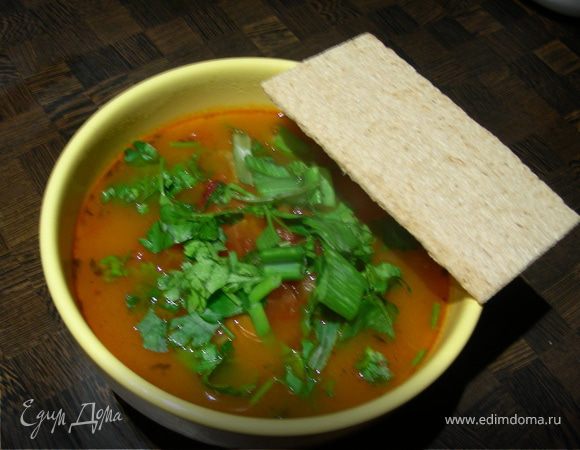 Суп из красной фасоли