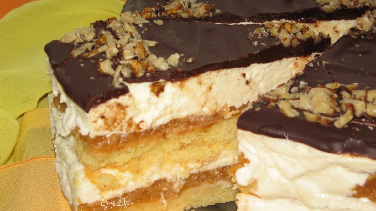 Торт-пляцок  "Небо на губах"