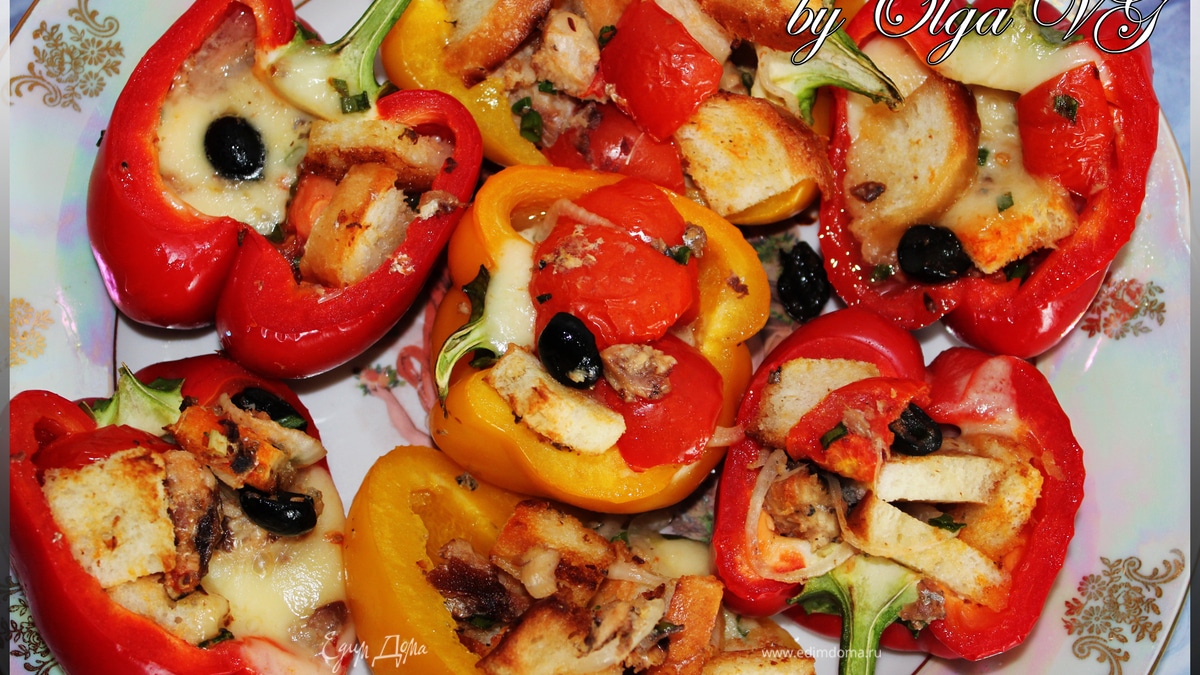 ПЕРЕЦ с рыбой и моцареллой