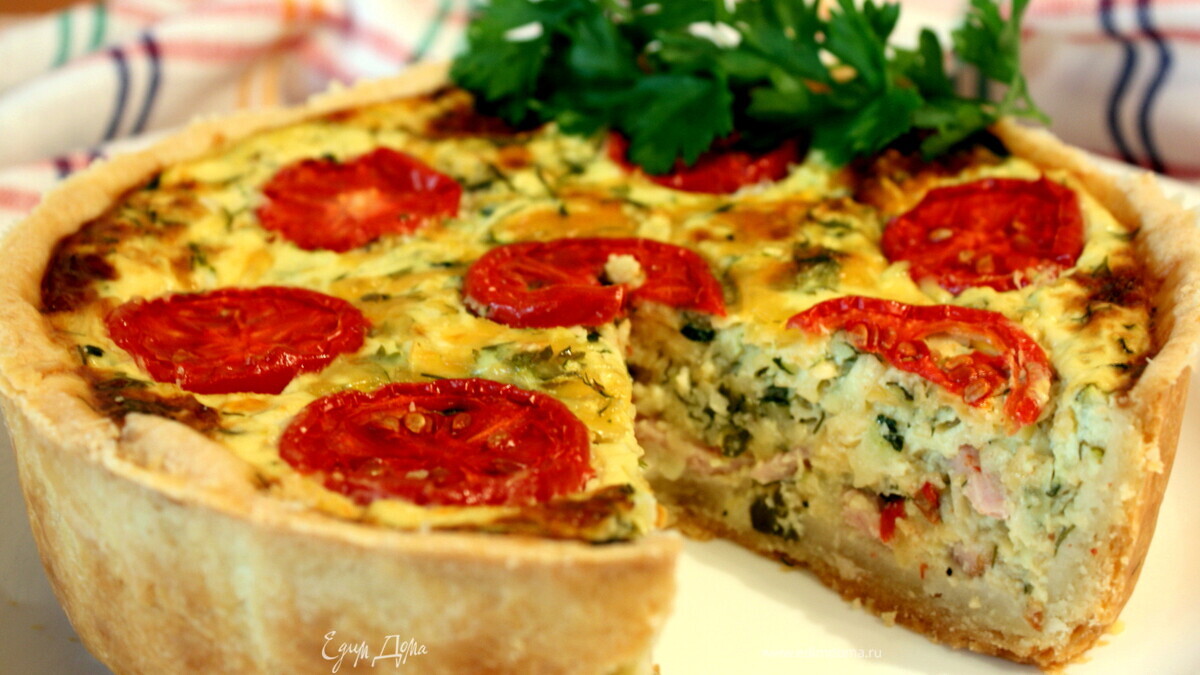 Киш с цукини (кабачками)