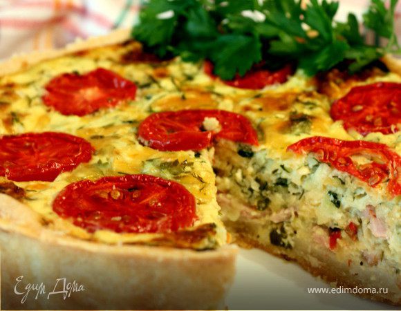 Киш с цукини (кабачками)