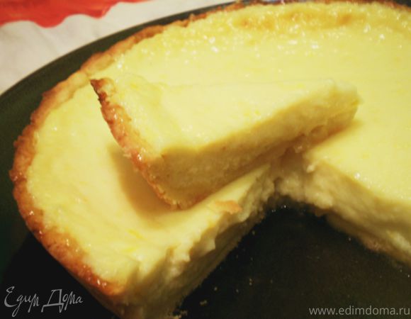 Лимонный пирог с рикоттой Лимонный пирог с рикоттой