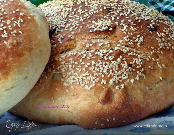 Хлебушек с изюмом, орехами и корицей Хлебушек с изюмом, орехами и корицей