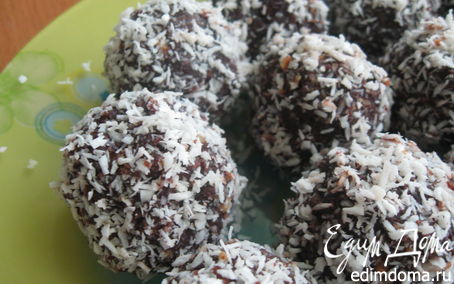 Рецепт Шоколадно-кокосовые пирожные