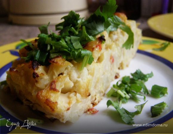 Запеканка из цветной капусты