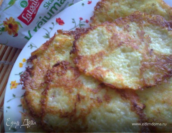 Драники к бульону.