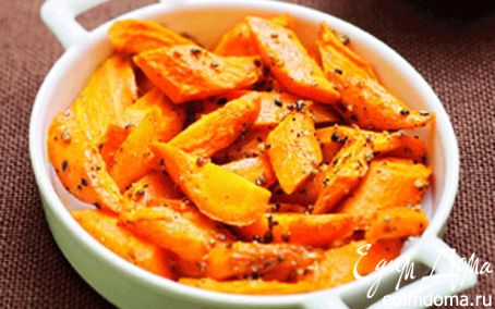 Рецепт Морковь, запеченная с кориандром