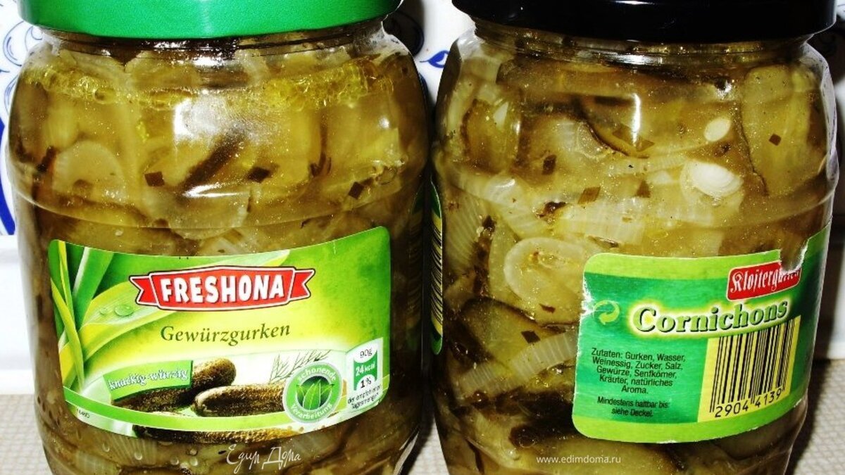 Салат из огурцов на зиму