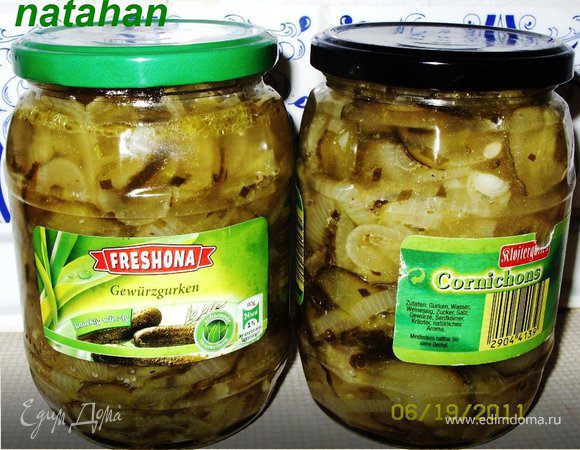 Салат из огурцов на зиму