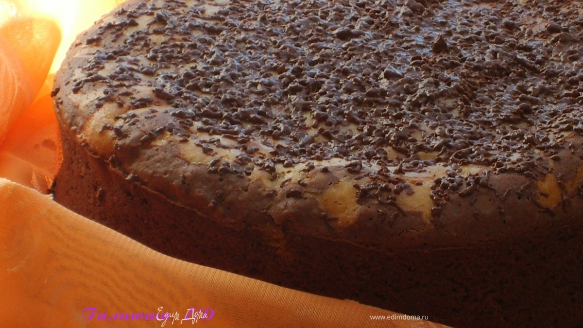 Великолепный дуэт: брауни+чизкейк