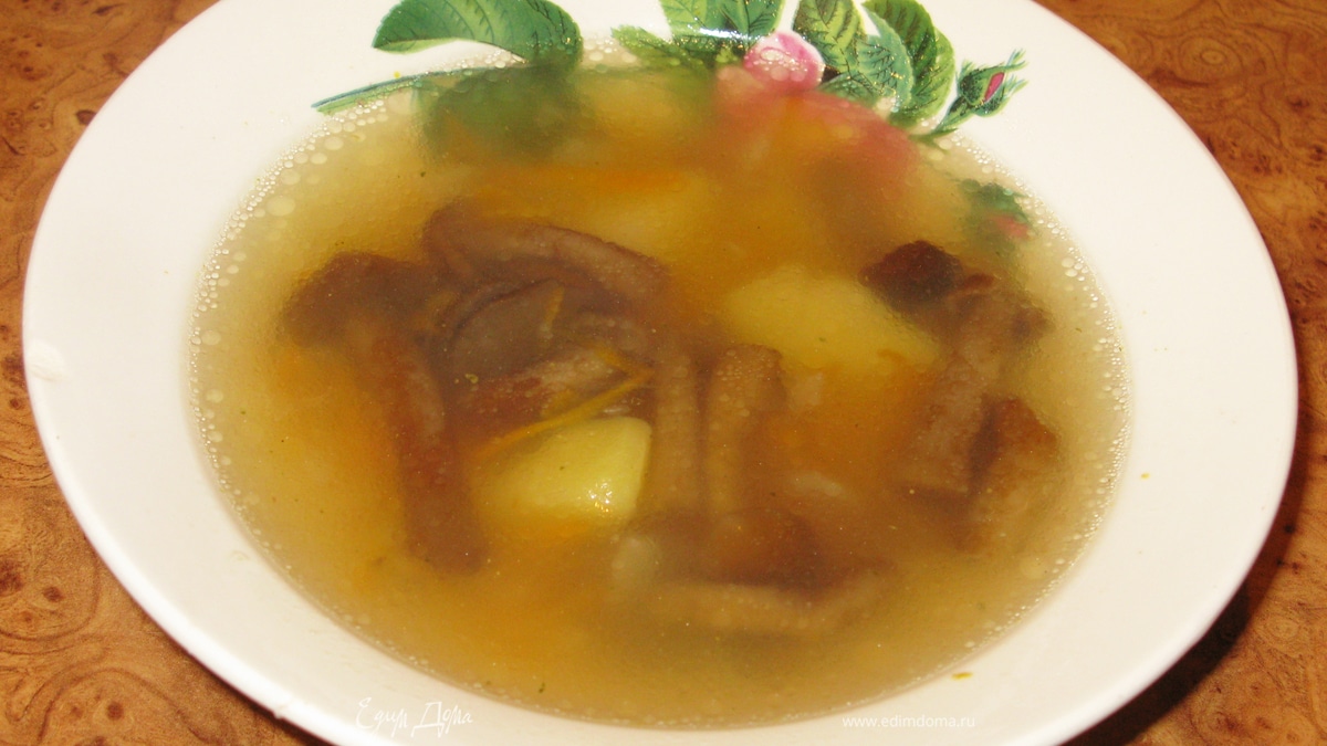 Грибной супчик с опятами