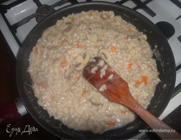 Ризотто с грибами и розмарином Ризотто с грибами и розмарином