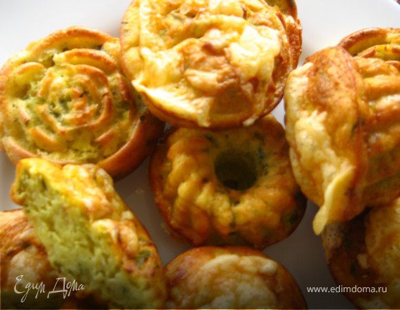 Закусочные картофельно-кабачковые кексики