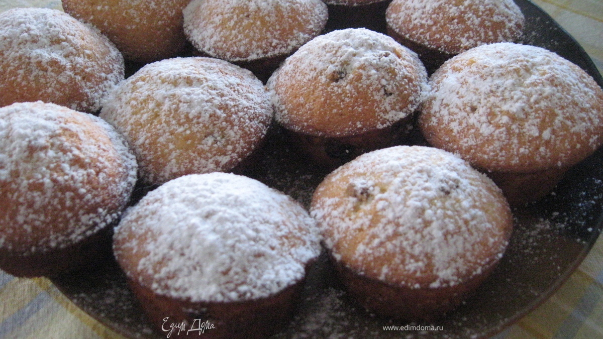 Лимонные маффины