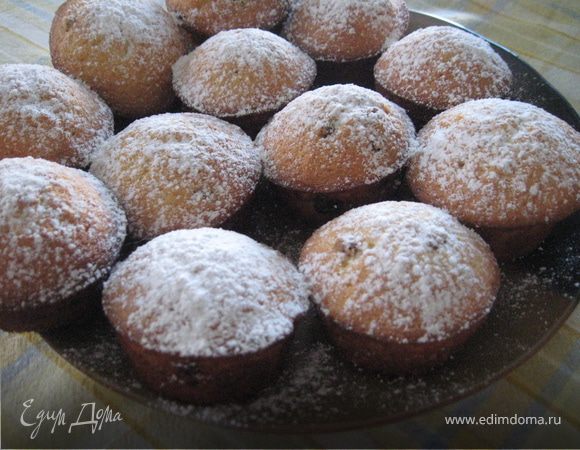 Лимонные маффины