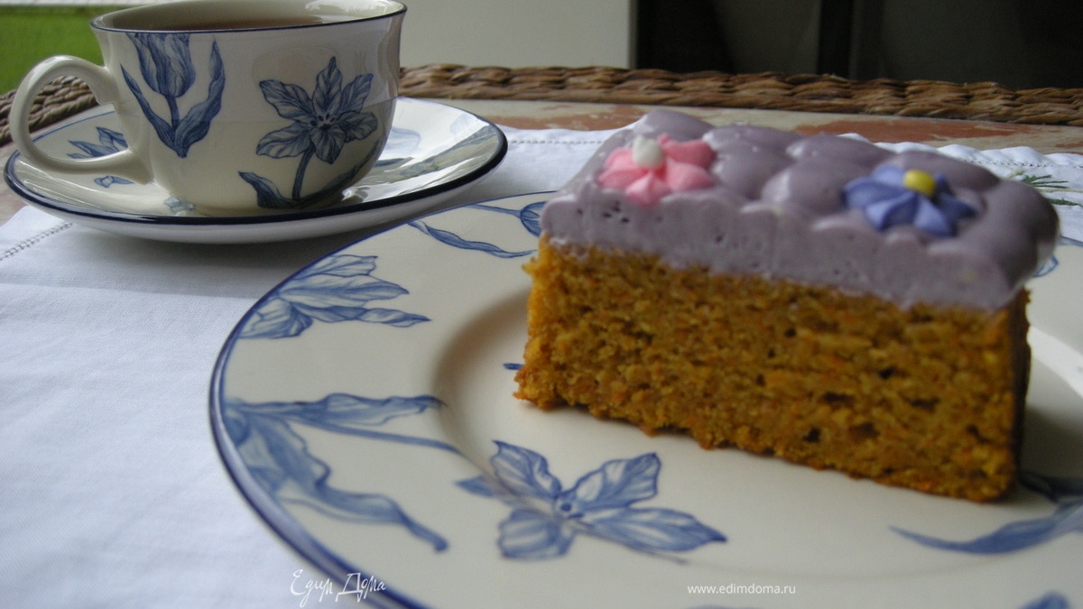 Морковный пирог " Вмесьте с детьми !"