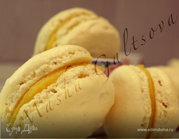 Апельсиновые Macarons