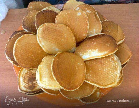 Очень вкусные оладьи ,по маминому рецепту..... 