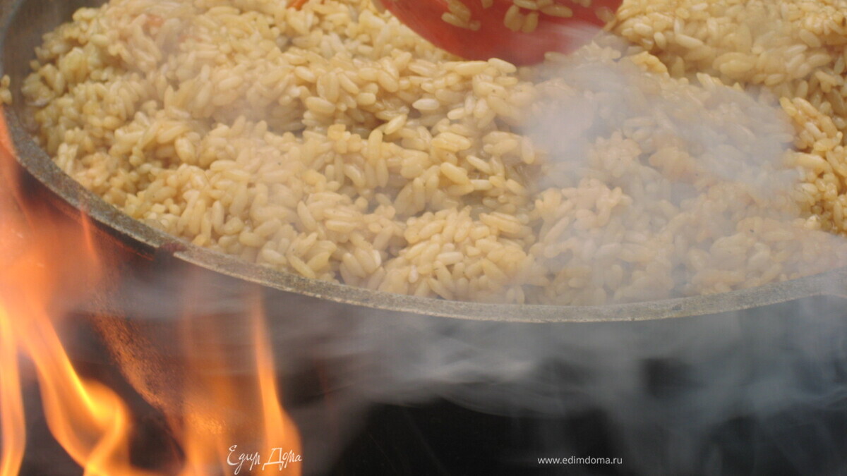 Плов на костре