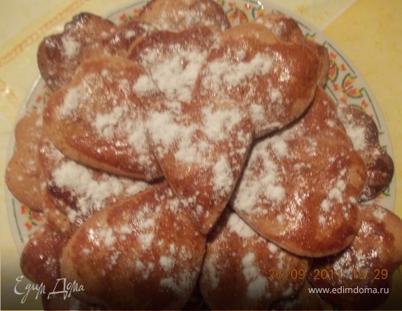 Медовые пряники из овсяной муки