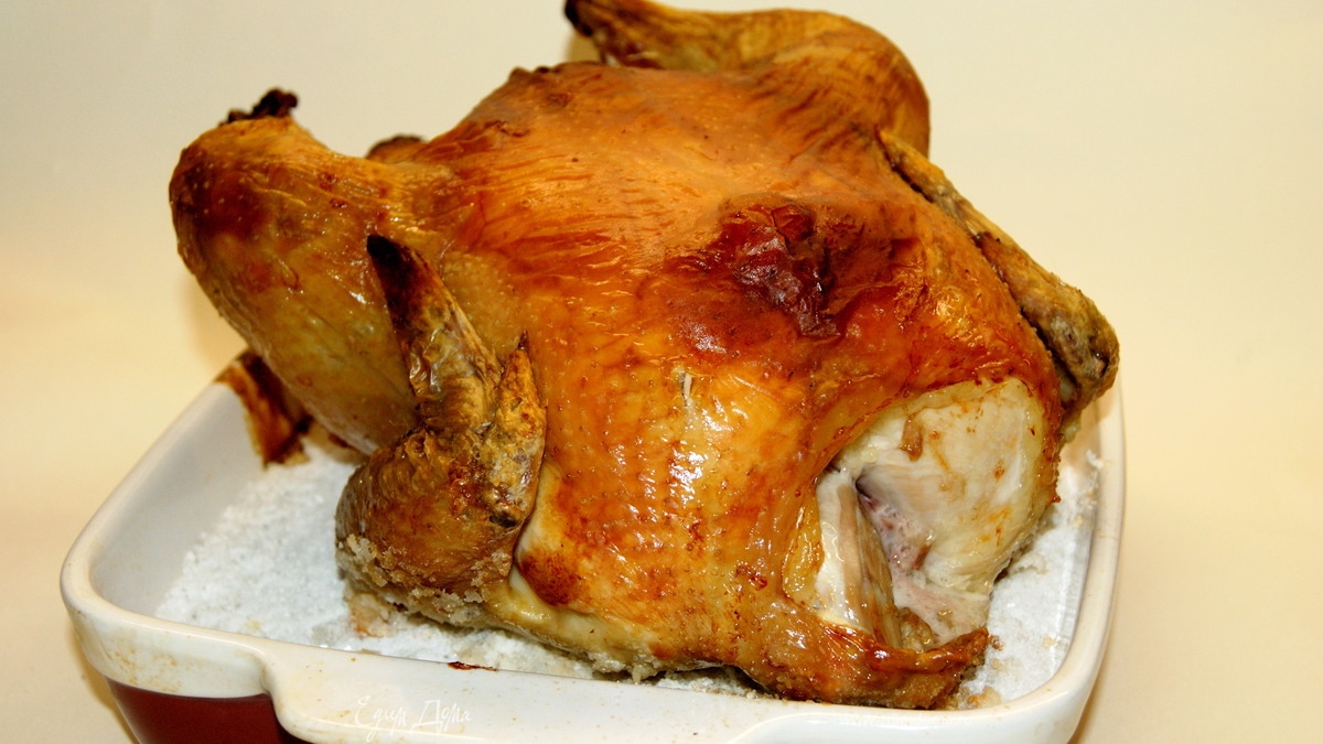 Курочка на соли