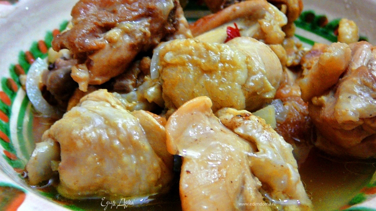 Курица в маринаде наоборот