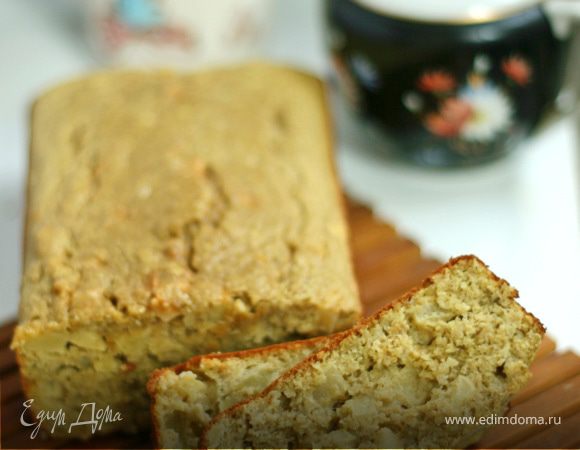 Банановый кекс с яблоками Банановый кекс с яблоками