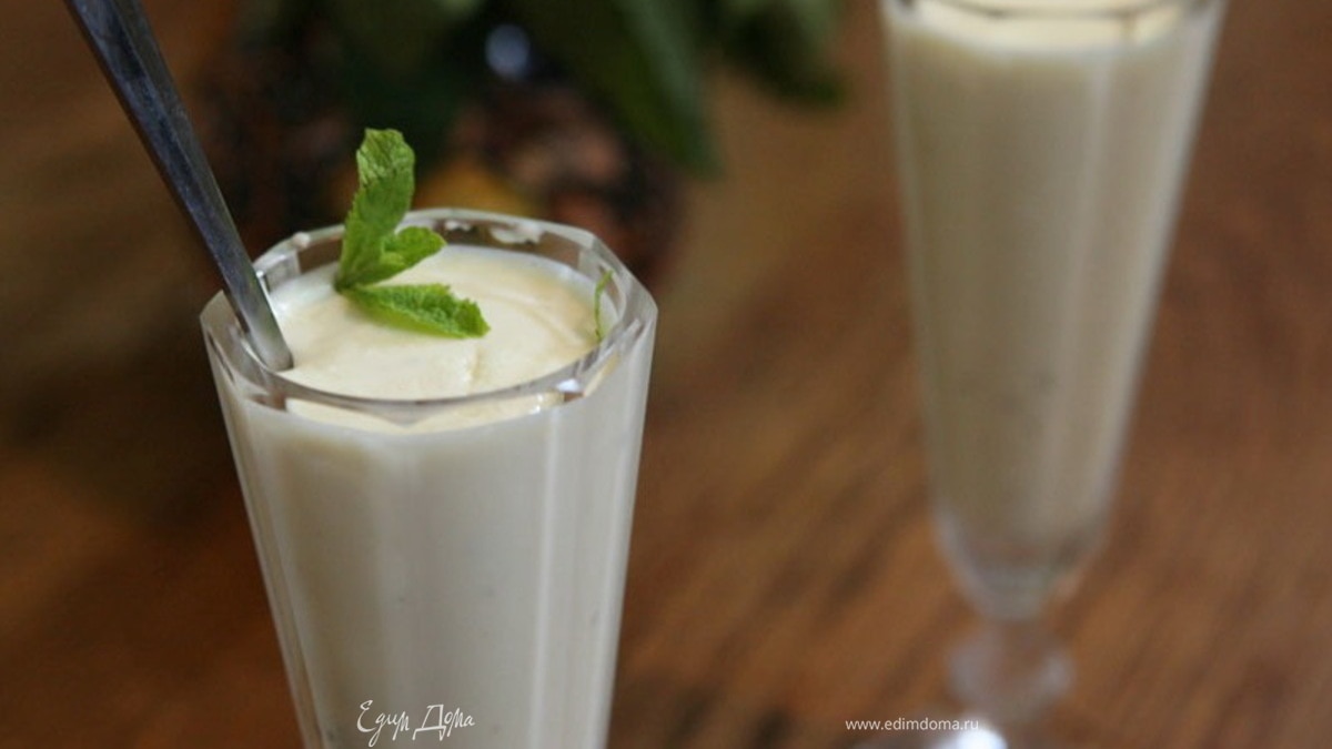 Сливочный крем-мусс из белого шоколада