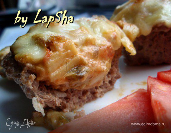 Мясные корзиночки с грибной начинкой Мясные корзиночки с грибной начинкой