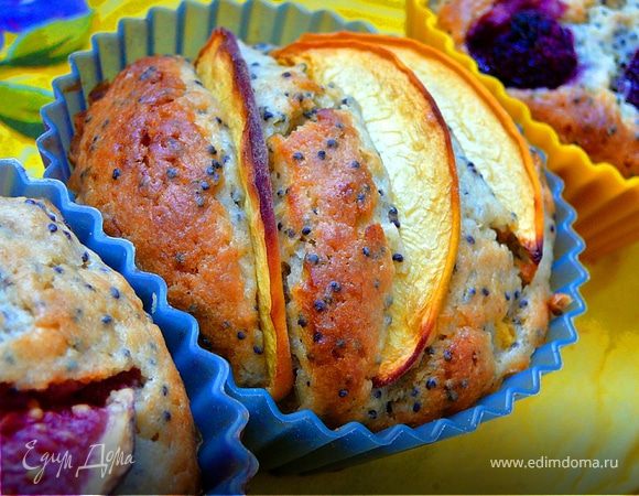 Кексы с персиками и не только... Кексы с персиками и не только...