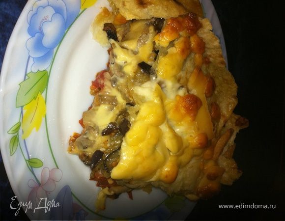 Запеканка с баклажаном Запеканка с баклажаном