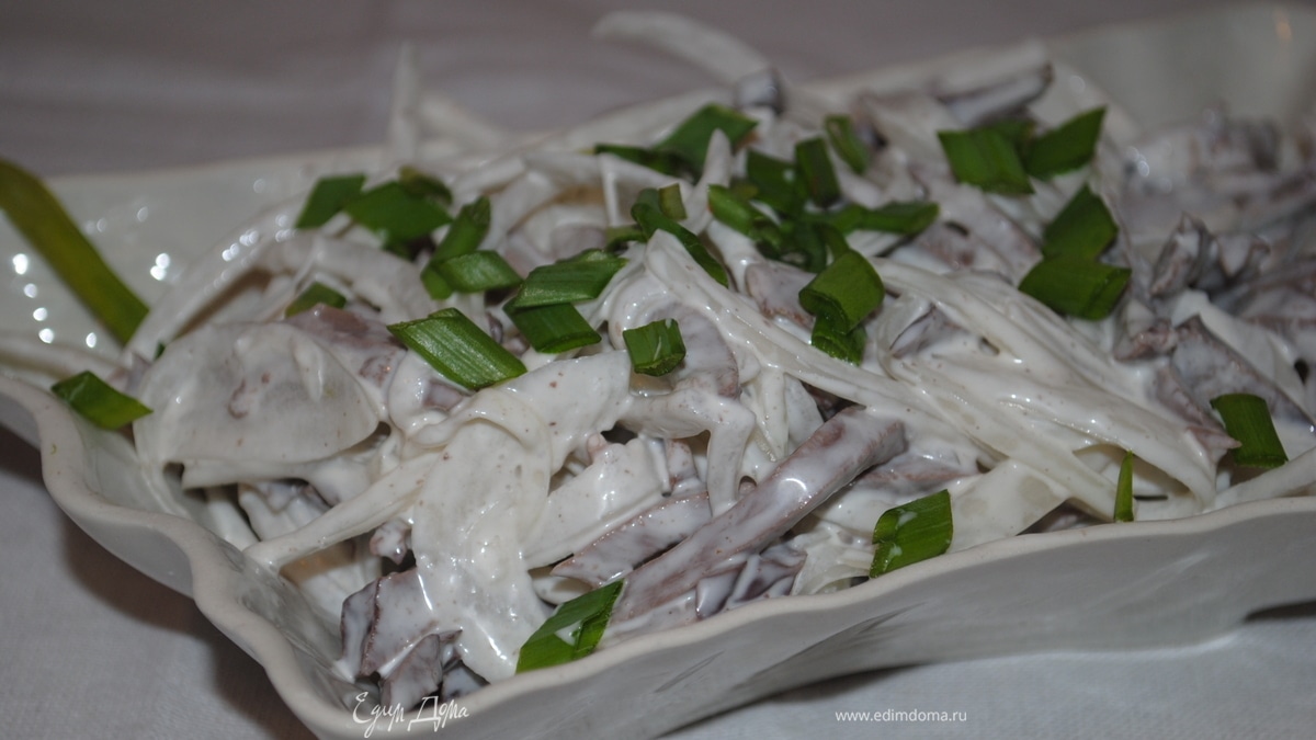 Салат из сердца