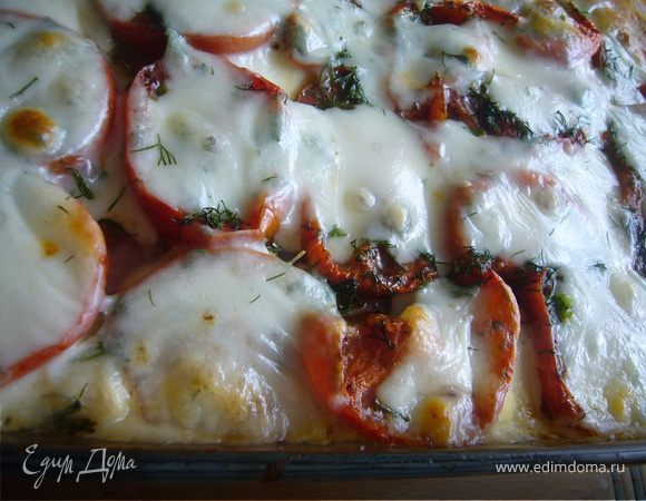 Запеканка с овощами и курятиной "Краски осени" Запеканка с овощами и курятиной "Краски осени"