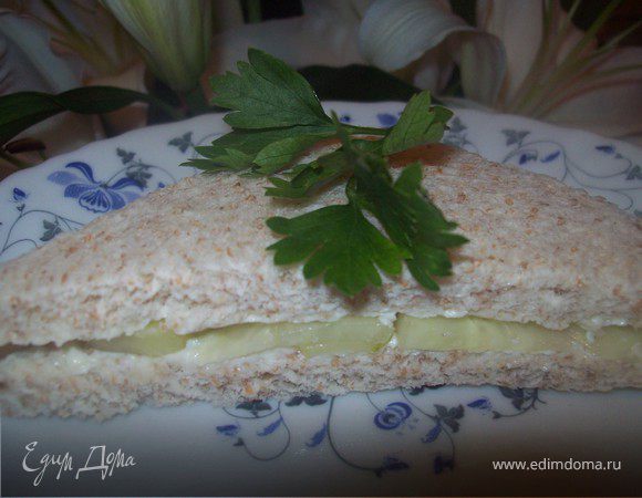 Английские сэндвичи с огурцом