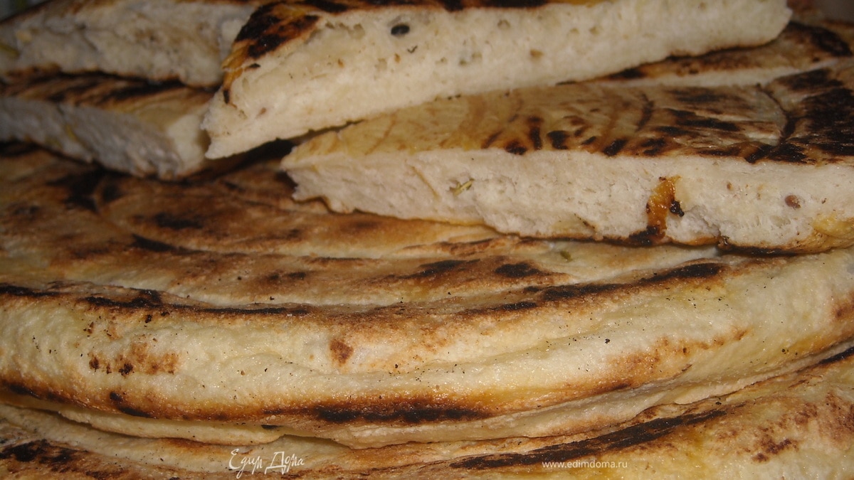 Мелуи, домашний хлеб из манки.