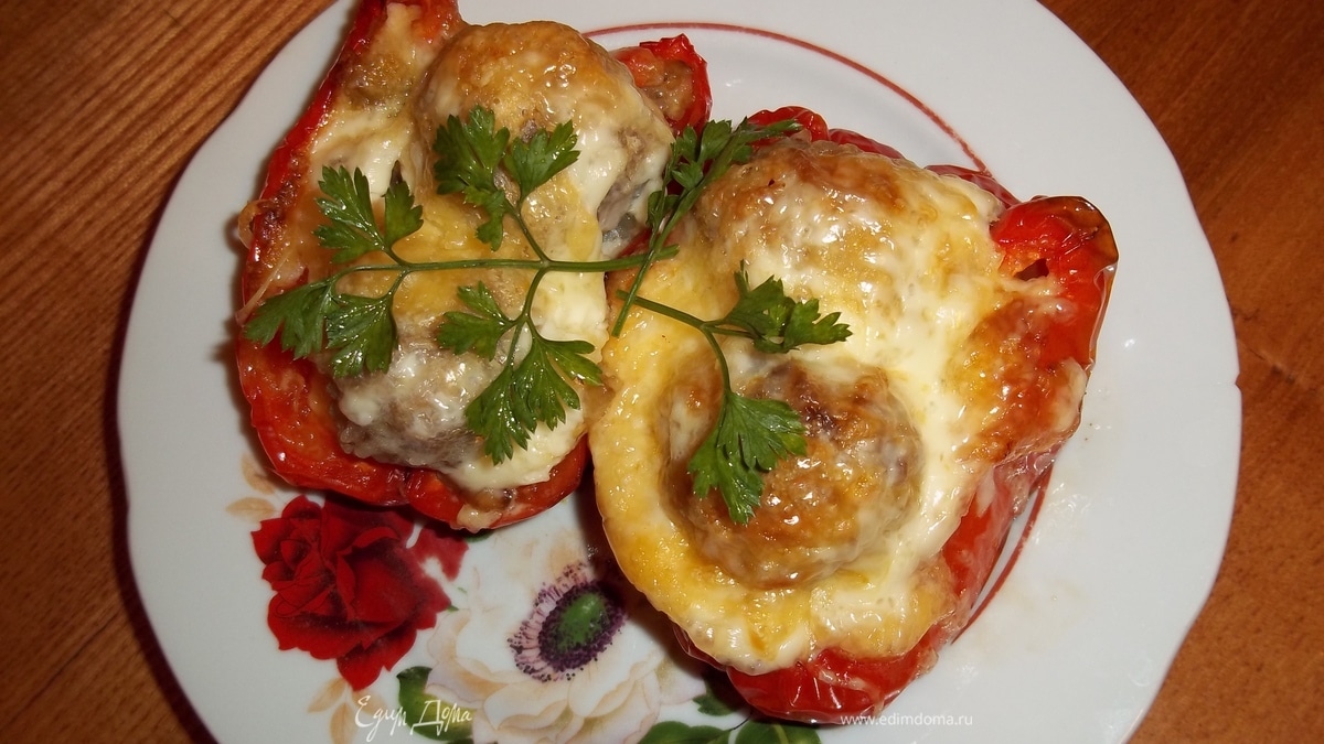 тюфтельки в перцах