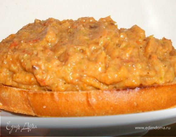 Икра из кабачков с грибами