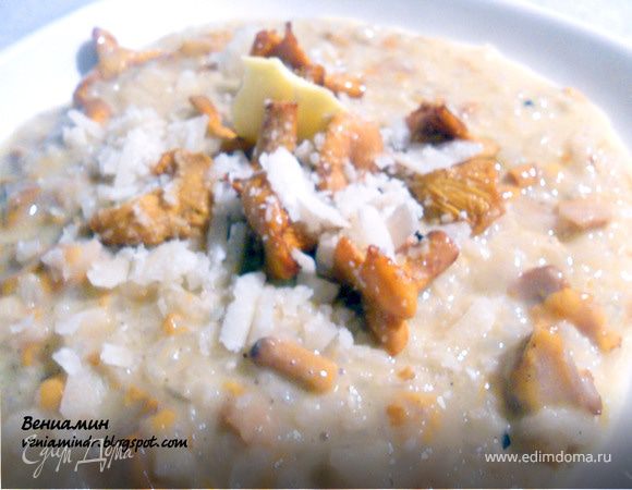 Ризотто с лисичками Ризотто с лисичками