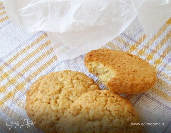 Лимонное овсяное печенье с хлопьями "Нордик" Лимонное овсяное печенье с хлопьями "Нордик"