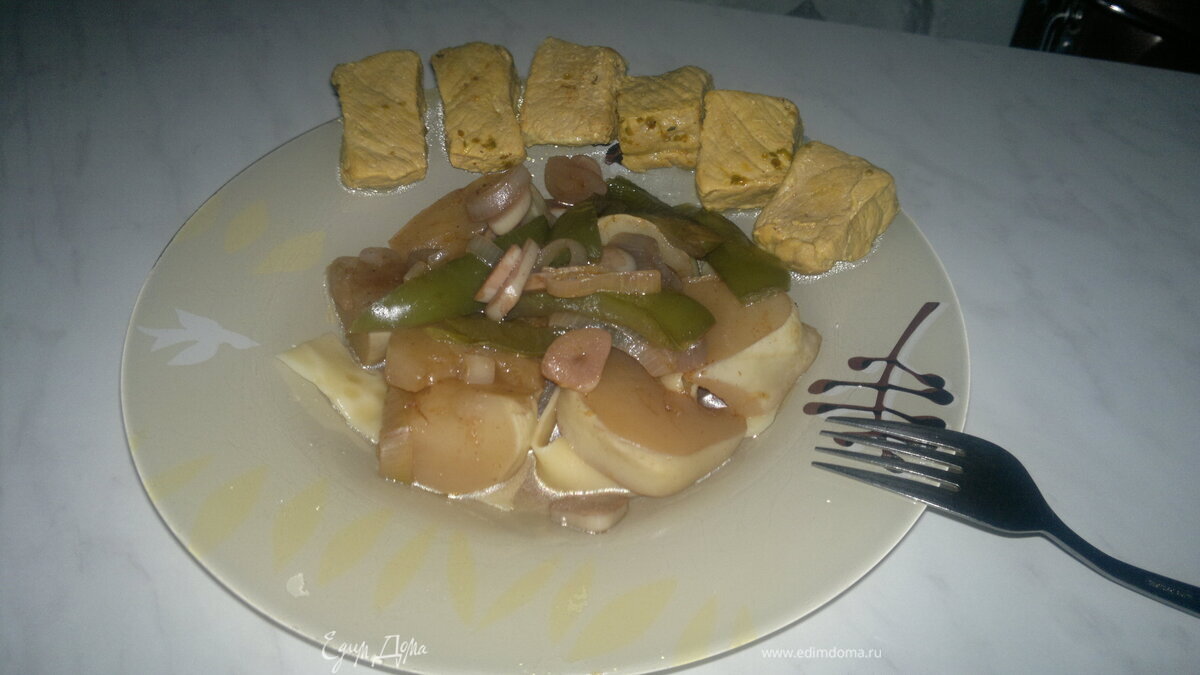 Hot pig + овощи гарам масала и итальянские парппадели