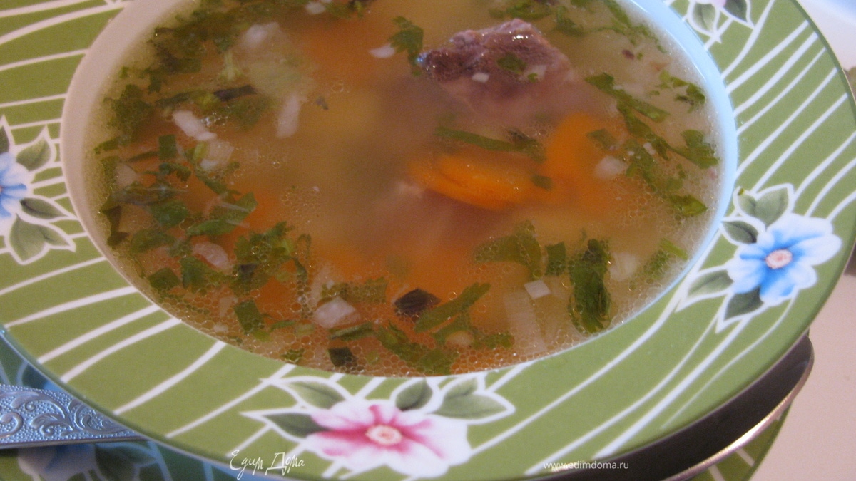 Суп из баранины