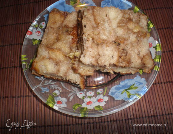 Хлебный пуддинг с корицей